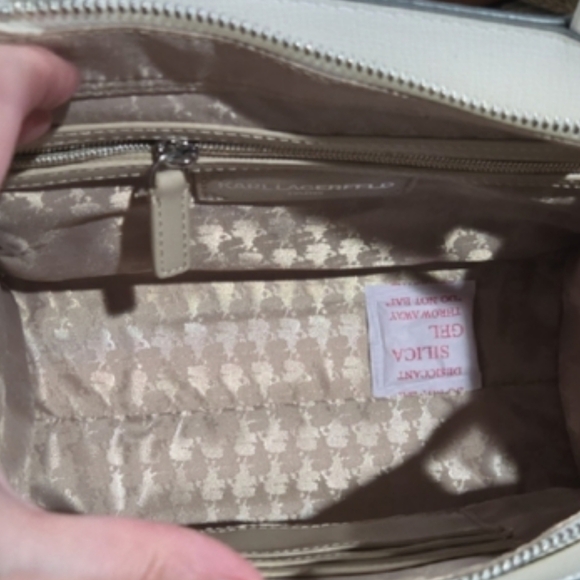 NWT Karl Lagerfeld Paris Maybelle Satchel Crossbody Bag - Picture 8 of 13